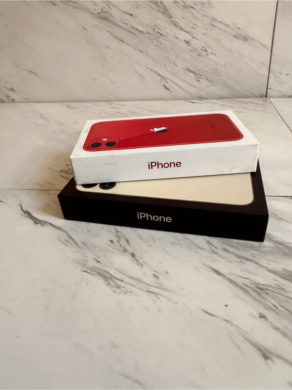 3/$50 BUNDLE 2 Apple iPhone 13 Pro Max Gold & 11 Product RED Empty Phone Boxes